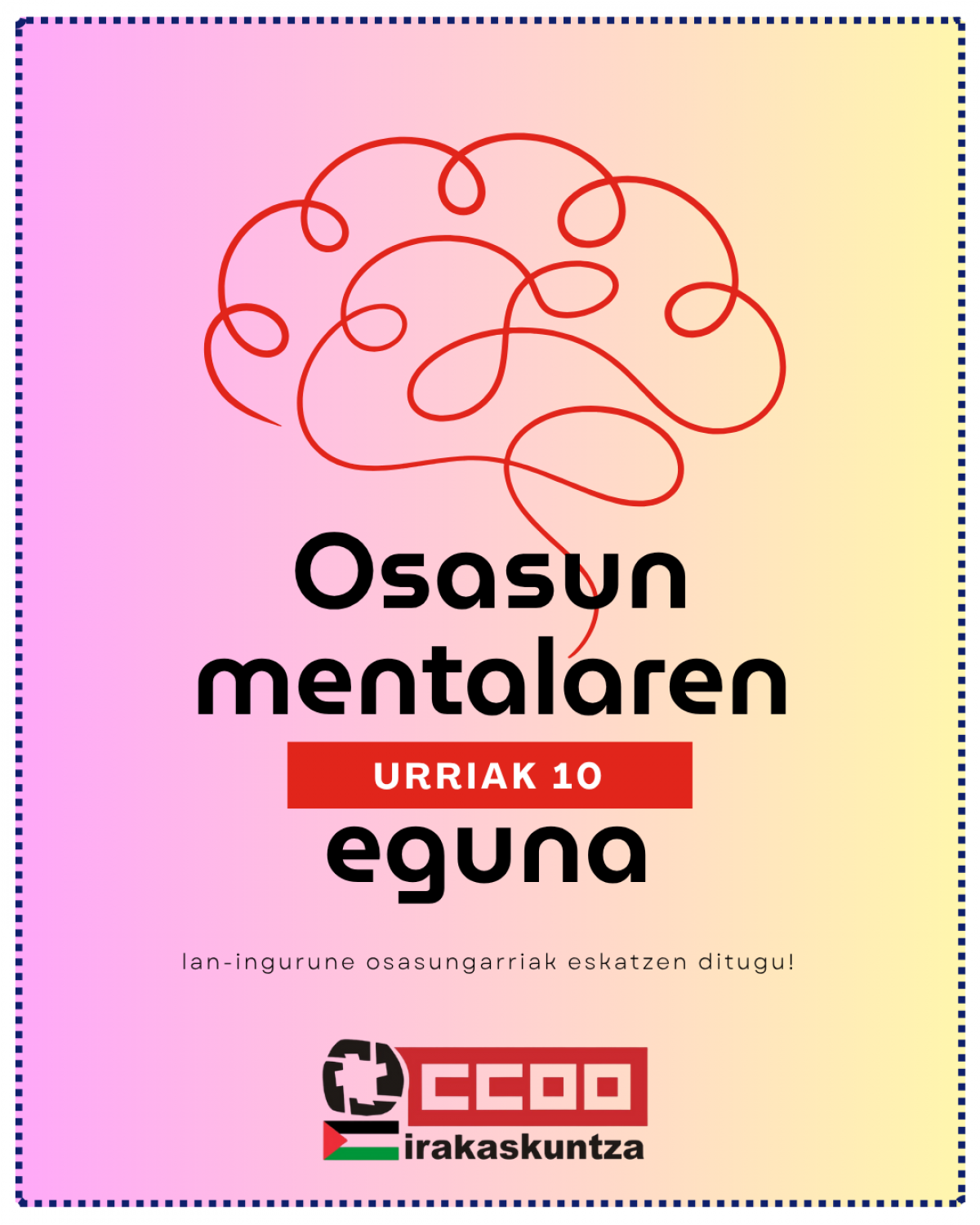 U10 - osasun mentalaren naziarteko eguna