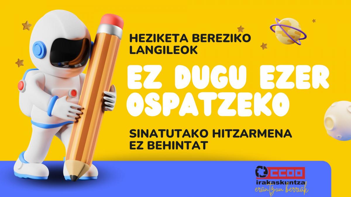 Hezkuntza Publikoa | Heziketa Berezia