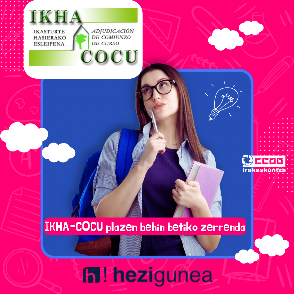 IKHA-COCU plazen behin betiko zerrenda