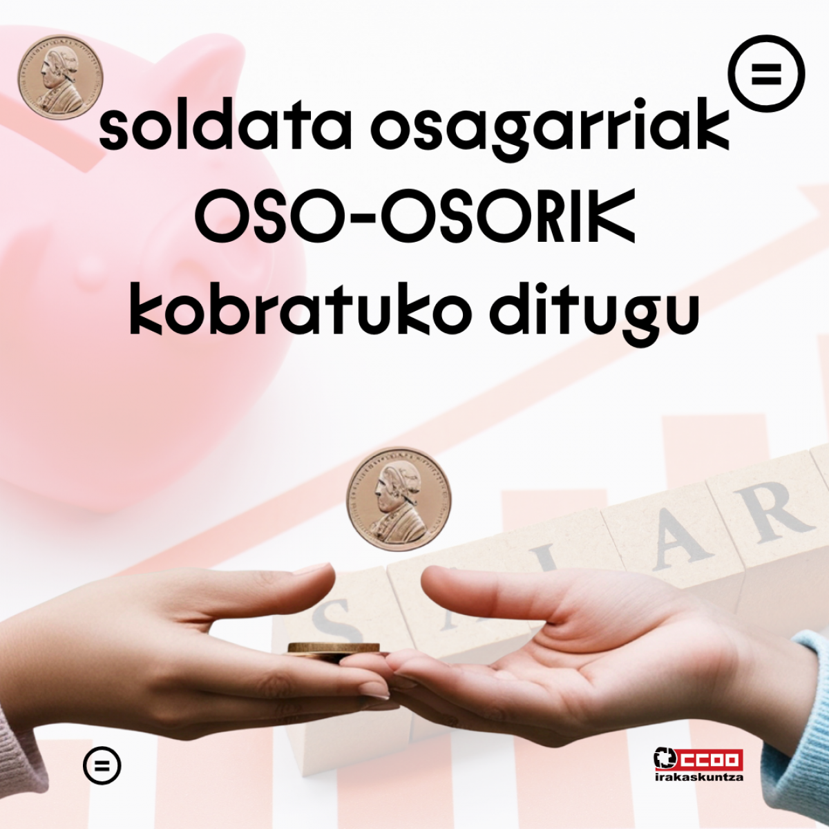 soldata osagarriak osorik kobratzea