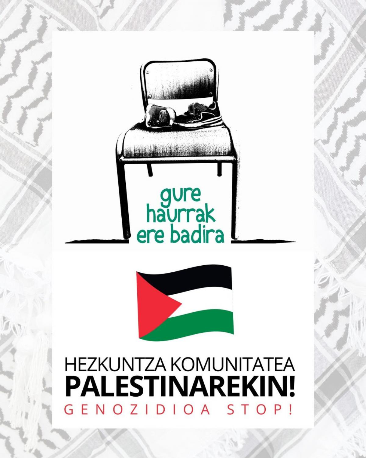 Gure haurrak ere badira _ genozidioa STOP!