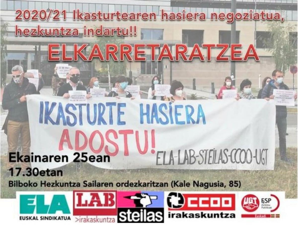 Manifestación Bilbao 25 junio 2020