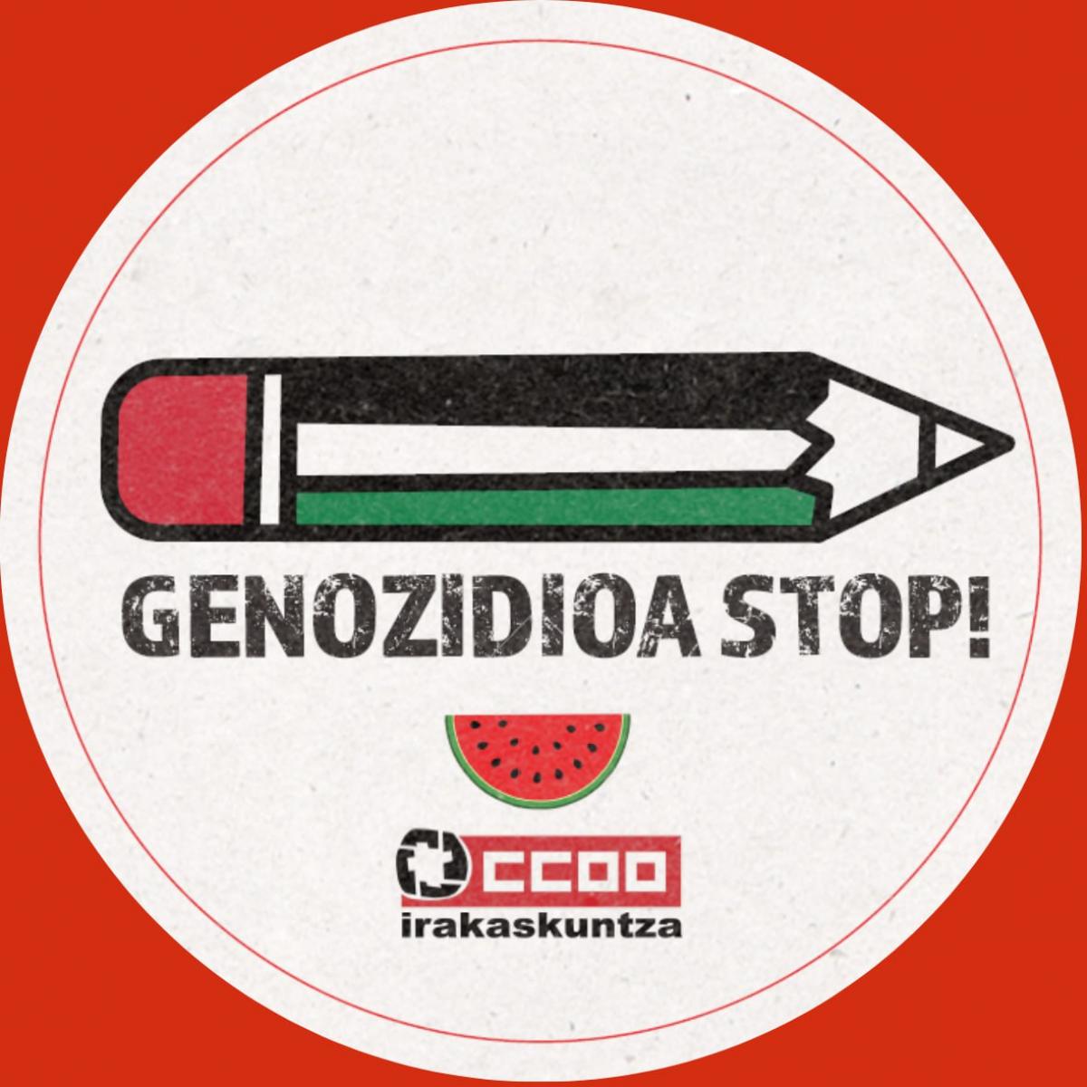 GENOZIDIOA STOP! - IRAKASKUNTZA_PALESTINA